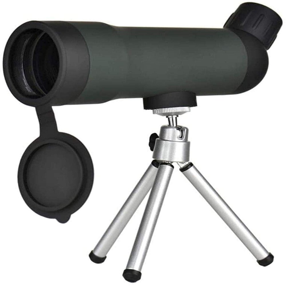 CUTPOIY Waterproof 20 X 50 Monocular Binoculars Optic Lens Prism ng Scope with Retractable Tripod Stand for Camping for Indoor/Outdoor