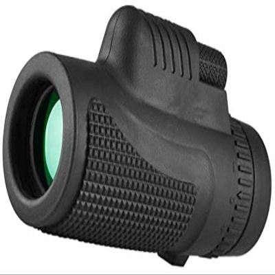 CUTPOIY Monocular 8x42 Green Film Hd Zoom Portable Monocular Binoculars for Travelling Camping for Indoor/Outdoor