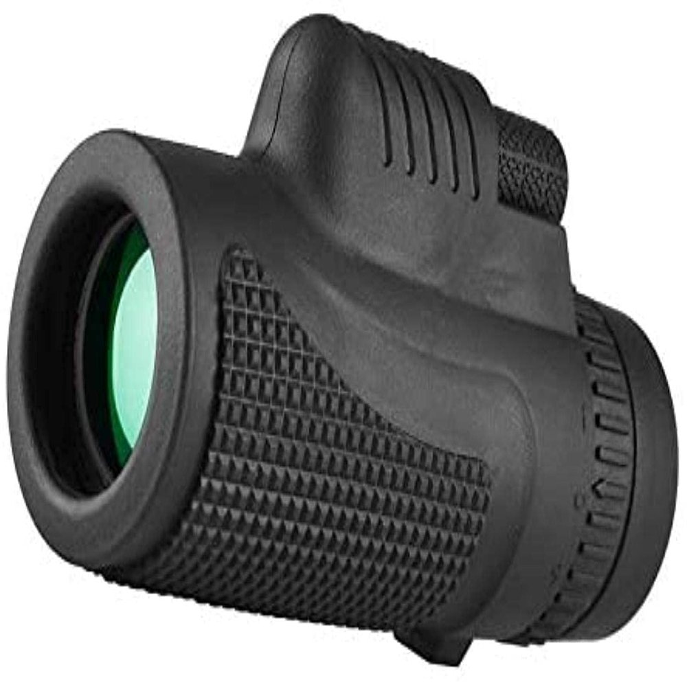 CUTPOIY Monocular 8x42 Green Film Hd Zoom Portable Monocular Binoculars for Travelling Camping for Indoor/Outdoor