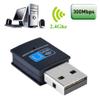 WEIWO 300Mbps Adapter Black 2.0 Network Card for PC Desktop Laptop Windows view 2