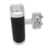 Camera Cage Side Handle, Aluminum Alloy Silicone Adjustable Handle Grip, Universal Ergonomic Side Handgrip with 1/4 Screw Cold Shoe Mount for Photography (Silver) view 2
