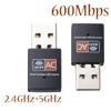 WEIWO Adapter 600Mbps Antenna Band Mini Computer Network Card Receiver view 4