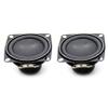Lizusidtsy 2PCS Audio Speaker 4 10W 53mm 2 Inch Bass Multimedia Speaker Loudspeaker DIY Sound Speaker for Home Theater, Black, 500314224 view 1