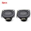 Lizusidtsy 2PCS Audio Speaker 4 10W 53mm 2 Inch Bass Multimedia Speaker Loudspeaker DIY Sound Speaker for Home Theater, Black, 500314224 view 3