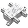 Lizusidtsy 3 Way Coaxial Cable Splitter,5-2400MHz,Wroks with CATV,STB Box,Satellite,Antenna System,High Speed Internet, Network, Silver, 500317628 view 1