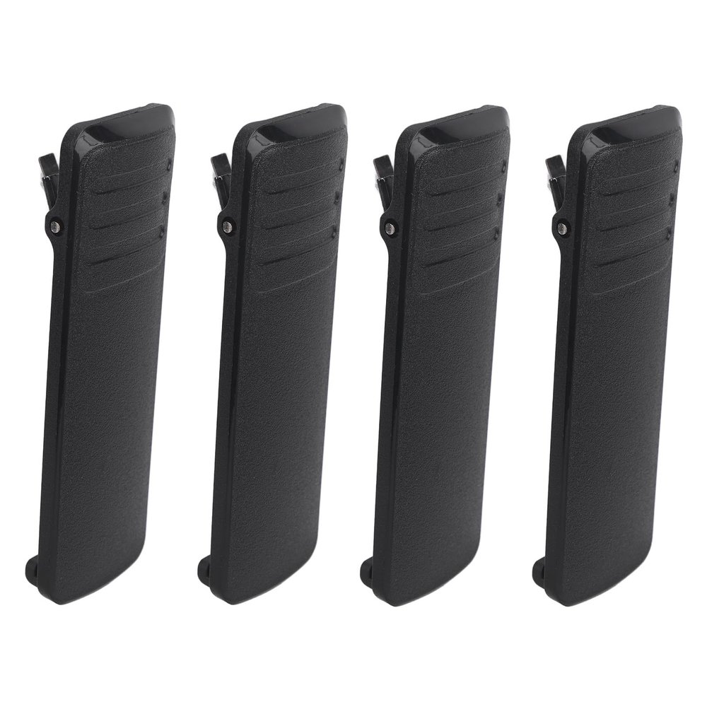Tangxi 4 Pcs Walkie Talkie Belt Clip, Heavy Duty Portable Walkie Talkie Belt Clamp Replacement for Hytera Easy Installation