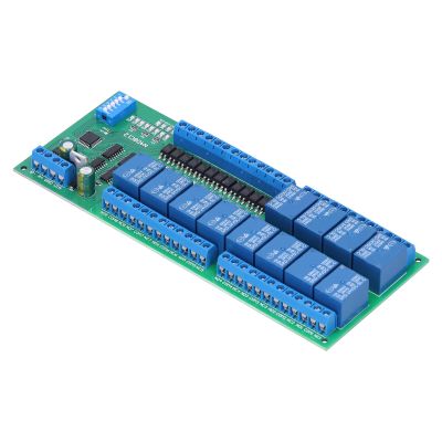 24v Relay and Base, 24 Volt Relay Low Voltage Switching Relay 12 Optically Isolated Input Ports for Lab for Home for Studio