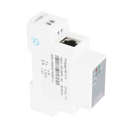 100240VAC Serial Server, 10/100M Ethernet Autonegotiation RS485 to Ethernet Serial Server 100-240VAC PE11-H for TCP for MQTT for UDP