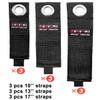 9 Pack Heavy Duty Storage Straps, and 3 Pack Carrying Strap with Handle view 2