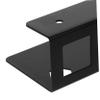 BCOATH Under Desk Laptop Holder Notebook Support Rack with Protection Pad Compact Space-Saving Design for Laptops Tablets and Cables Easy Installation Black view 2