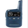 Motorola Solutions Portable FRS Talkabout T383 Two Way Radios 2-Pack Walkie Talkies Blue 22 Channels 4 PTT Earpieces Rechargeable License Free view 2