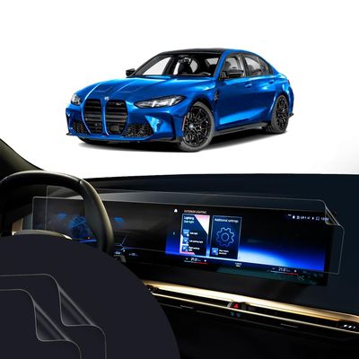2026 BMW M3 3 Series Competition Sedan M340i 330i X Drive 330i Sedan Screen Protector for Instrument Cluster And Infotainment Navigation Dashboard Display Screen 2025 2024 Compatible Full Screen Coverage 29.5 Inches 2 Pack From Artemis Shields
