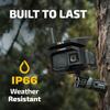 Vosker VKX Solar Powered 4G-LTE Outdoor Cellular Security Camera - No WiFi Needed, Motion Activated, Night Vision, SIM Card Included, On-Demand Mode - 15s Video Clips, IP65 Weather-Resistant view 3