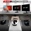 [1 Pack] 23.6 Inch 16:9 & [1 Pack] 14 Inch 16:9 Computer Privacy Screen Filters for Widescreen Monitors - Anti-Glare - Anti-Scratch Protector- Desktop Privacy Screen Bundle view 3