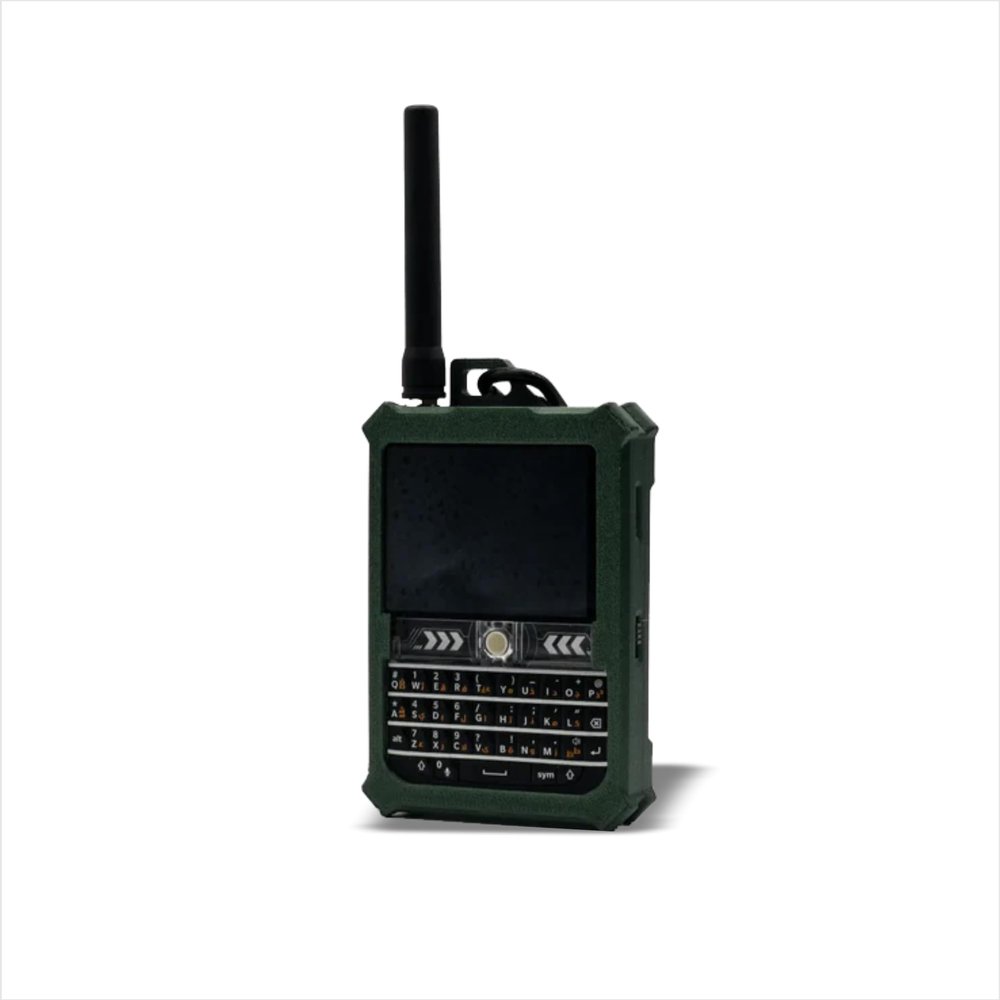 S5 Ranger from Spec5 Meshtastic LoRa Radio Keyboard and Touch-Screen + Notification Sound, Tactical Green