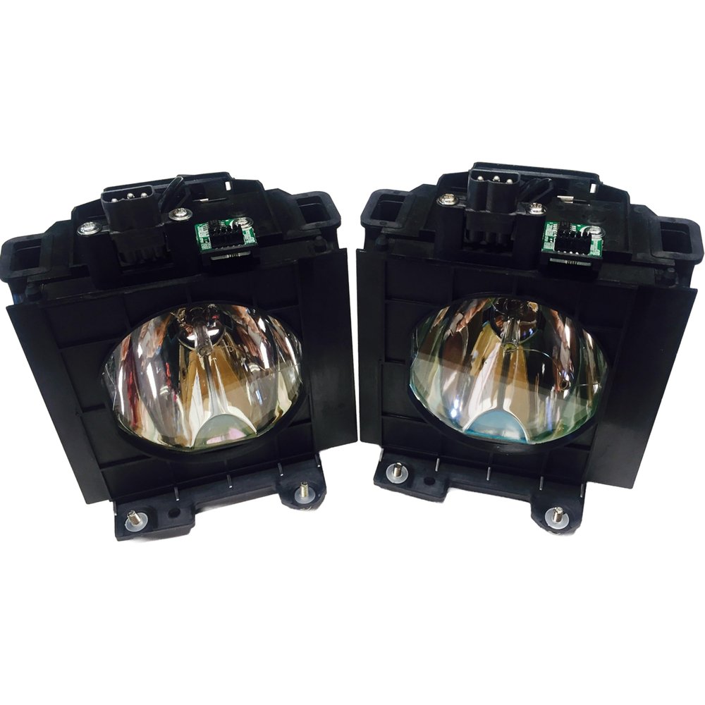 Advanced Lamps ET-LAD57W Lamp & Housing TwinPack for Panasonic Projectors - Fits PT-D5700, PT-DW5100UL, PT-DF5700, PT-DW5700E, ET-LAD57W & More - 2 Units Per Pack - 90-Day Warranty
