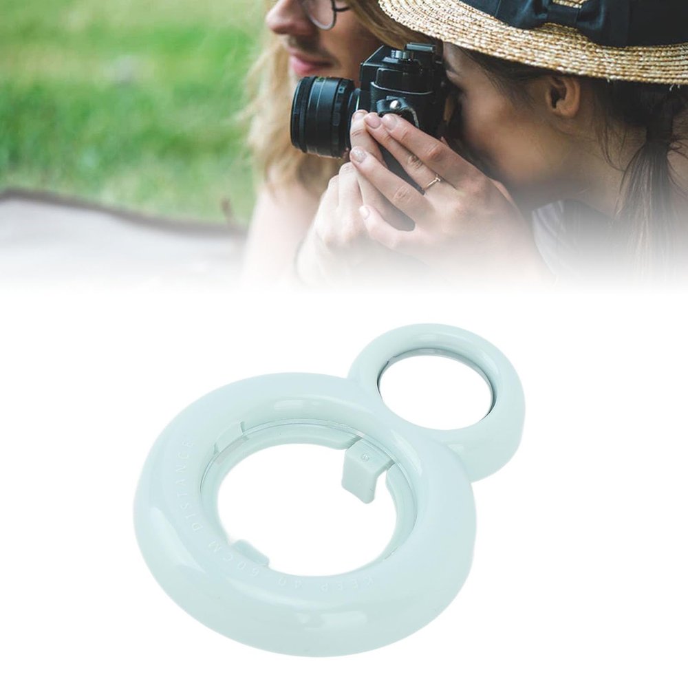 Colorful Close Up Lens for Smartphones Lightweight Clear Macro Attachment in Green Compatible with