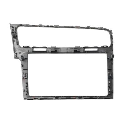 Automotive Interior Multimedia Panel Right-hand Drive MIB Radio Frame Fit For VW Fit For Golf 7 7.5 Screen Bezel 2 Radio Trim Panel 8/9 Inch Brushed Silver Car Interior Part Fashionable And Aesthetica