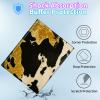 BPQOJB for iPad 9th Generation Case for iPad 8th/7th Generation Case 10.2 inch with Detachable Wireless Keyboard & 360 Degree Rotating Stand Protect Cover Acrylic Tablet Cover - Leopard Print view 4