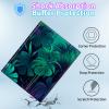 BPQOJB for iPad Pro 12.9 Case 6th/5th/4th Generation with Detachable Wireless Keyboard & 360 Degree Rotating Stand Protect Cover Acrylic Tablet Case for iPad 12.9 inch - Palm Leaves view 4