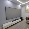 FXEIPOL 130 Inch Projector Screen 16:9 Aluminum Fixed Frame Projector Screen Projector Screen Home Theater Movie with Not Easily Deformed Wall-Mounted Home Projector Screen for Bedroom view 2