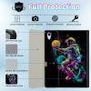 BPQOJB for iPad 9th Generation Case for iPad 8th/7th Generation Case 10.2 inch with Detachable Wireless Keyboard & 360 Degree Rotating Stand Protect Cover Acrylic Tablet Cover - Space Men Basketball view 2