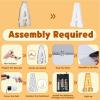 Dasgina Giant LED Light Up Numbers for 18th 40th Birthday Party Mosaic Marquee Light Up Sign LED Number Lamps for Valentine's Day Anniversary Christmas New Year(Number 60,70cm/2.3FT) view 2