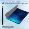 BPQOJB Galaxy Tab S9 Plus Case for Samsung Tab S9 Fe Plus Case 12.4 inch with Detachable Wireless Keyboard & 360 Degree Rotating Stand Protect Cover Acrylic Tablet Cover - Galaxy Blue Sky view 3