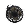 FACULX Car Fan USB Fan With Night Light for 360 Rotating Clip Fan Portable Clip Fans That Blow Cold Air, Small Cooler Mini Fan Silent, Air Vent Booster Fan for Vehicle, Van, Truck, Suv, Rv (Black) view 2