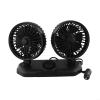 FACULX Car Fan - Dual Head USB Fan for Car, Portable Vehicle Cooling Fan - Brushless Motor - 2 Speeds, for 360 Rotation, for Car Dashboard, SUV/RV/Truck/Sedan/Cruise/Office, USB Powered (B) view 1