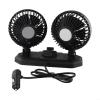 FACULX Car Fan - Dual Head USB Fan for Car, Portable Vehicle Cooling Fan - Brushless Motor - 2 Speeds, for 360 Rotation, for Car Dashboard, SUV/RV/Truck/Sedan/Cruise/Office, USB Powered (B) view 3
