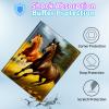 BPQOJB Galaxy Tab S9 Fe 5G Case 10.9 inch Galaxy Tab S9 Case 11 inch with Detachable Wireless Keyboard & 360 Degree Rotating Stand Protect Cover Acrylic Tablet Cover - Horses view 4