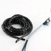 ELLANA Spiral Protector Wire Line Winder Protection Spiral Cable Protector Winding Cable Winder Management Sleeve Hose Cord Tube Wrap Organizer Wraps Cable(Dia 14mm-Length 5 Meter White) view 2