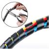 ELLANA Spiral Protector Wire Line Winder Protection Spiral Cable Protector Winding Cable Winder Management Sleeve Hose Cord Tube Wrap Organizer Wraps Cable(Dia 14mm-Length 5 Meter White) view 3