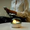 Enlybee Adjustable Moon Shaped Night Light Gentle Eye Care LED with Stepless Dimming for Bedroom Ambiance view 3