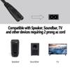 SGUUVAY 10Ft Power Cord Compatible with Onn Party Speaker, JBL PartyBox, Boombox 3 Portable, ION Game Day Speaker view 2