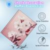 BPQOJB for iPad 10th Generation Case with Detachable Wireless Keyboard & 360 Degree Rotating Stand Protect Cover Acrylic Tablet Case for iPad 10 Gen 10.9 inch 2022 - White Flower view 4