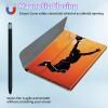 BPQOJB for iPad 10th Generation Case with Detachable Wireless Keyboard & 360 Degree Rotating Stand Protect Cover Acrylic Tablet Case for iPad 10 Gen 10.9 inch 2022 - Basketball view 3