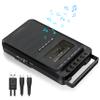 Gracioso Cassette Player Converter, Portable Cassette to MP3 Music via U Disk/SD Card or PC, Record to Cassettes/USB/SD Card via Mic,Cassette Tape Player with Headphone Jack,Retractable Handle view 1