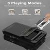 Gracioso Cassette Player Converter, Portable Cassette to MP3 Music via U Disk/SD Card or PC, Record to Cassettes/USB/SD Card via Mic,Cassette Tape Player with Headphone Jack,Retractable Handle view 2