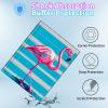 BPQOJB Galaxy Tab S9 Fe 5G Case 10.9 Inch With Detachable Wireless Keyboard & 360 Degree Rotating Stand - Protect Cover for 11 Inch Galaxy Tab S9 - Acrylic Tablet Cover, Cute Flamingo view 4