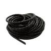 ELLANA Spiral Protector 13 Meters Black Cord Tube 3D Printers Cable Spiral Wrap Polyethylene Wire Hose Manage Diameter 8mm 12mm Wraps Cable(8mm Inside Diameter) view 1