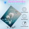 BPQOJB Galaxy Tab S9 Fe 5G Case 10.9 inch Galaxy Tab S9 Case 11 inch with Detachable Wireless Keyboard & 360 Degree Rotating Stand Protect Cover Acrylic Tablet Cover - Blue Art Butterflies view 4