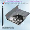 BPQOJB for iPad Pro 11 inch Case 4th/3rd/2nd Gen for iPad Air 5th/4th Gen Case with Detachable Wireless Keyboard & 360 Degree Rotating Stand Protect Cover Acrylic Tablet Cover - Wood and Cute Dog view 3