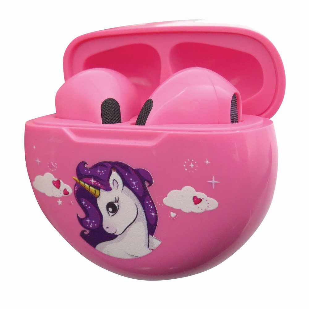 LEXiBOOK, Unicorn Wireless Earbuds, HPBT05UNI