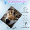 BPQOJB Galaxy Tab S9 Plus Case for Samsung Tab S9 Fe Plus Case 12.4 inch with Detachable Wireless Keyboard & 360 Degree Rotating Stand Protect Cover Acrylic Tablet Cover - Wolf view 4