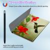 BPQOJB for iPad 10th Generation Case with Detachable Wireless Keyboard & 360 Degree Rotating Stand Protect Cover Acrylic Tablet Case for iPad 10 Gen 10.9 inch 2022 - Cute Hummingbird view 3