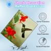 BPQOJB for iPad 10th Generation Case with Detachable Wireless Keyboard & 360 Degree Rotating Stand Protect Cover Acrylic Tablet Case for iPad 10 Gen 10.9 inch 2022 - Cute Hummingbird view 4