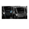 Automotive Interior Multimedia Panel Fit For Cadillac ATS 2013-2019 Accessories Car Carbon fiber pattern Pattern Interior Navigate Central Control Radio Panel Trim Sticker Fashionable And Aestheticall view 3