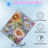 BPQOJB Galaxy Tab S9 Plus Case for Samsung Tab S9 Fe Plus Case 12.4 inch with Detachable Wireless Keyboard & 360 Degree Rotating Stand Protect Cover Acrylic Tablet Cover - Sunflower Flower view 4